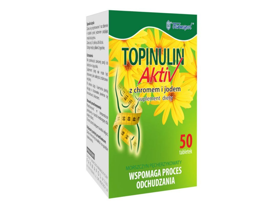 TOPINULIN Active x 50 tablets, endocrine diseases, type 2 diabetes