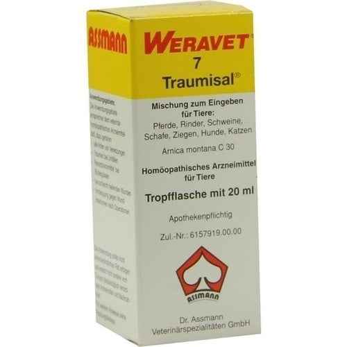 TRAUMISAL 7 drops vet. 20 ml