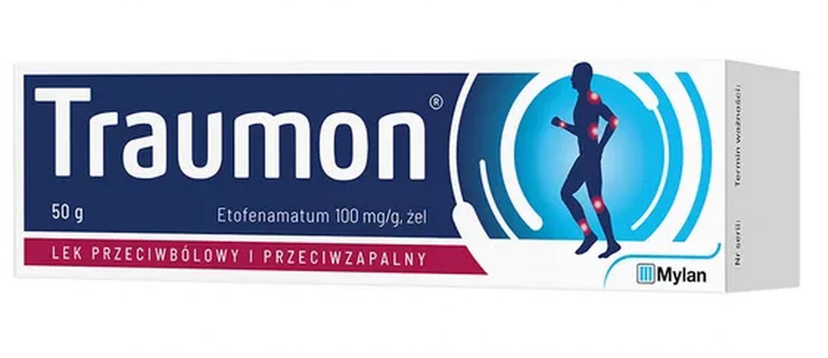 TRAUMON GEL 50 ml with analgesic and anti-inflammatory topical