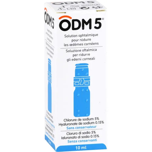TREATMENT OF CORNEAL EDEMA, Odm 5 drops, odm 5 eyedrops - 2