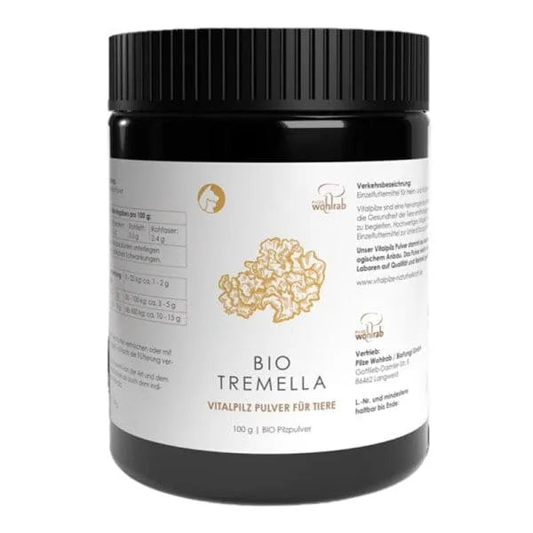 TREMELLA organic medicinal mushroom powder for animals - UKDorf 
