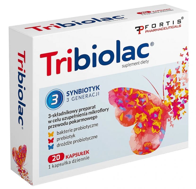 TRIBIOLAC x 20 capsules, probiotics for children