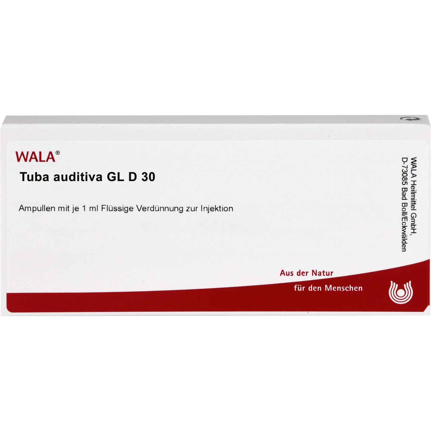 TUBA AUDITIVA GL D 30 ampoules