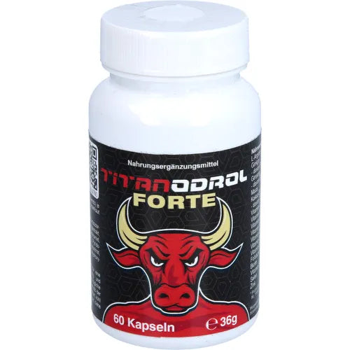 Testosterone production, promote fertility, TITANODROL Forte capsules - UKDorf 