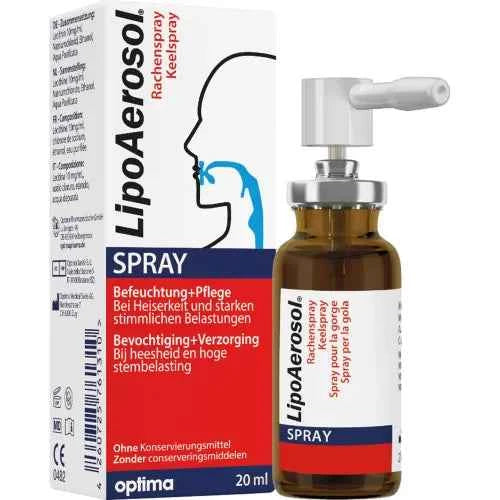 Throat spray with liposomes LIPOAEROSOL Spray