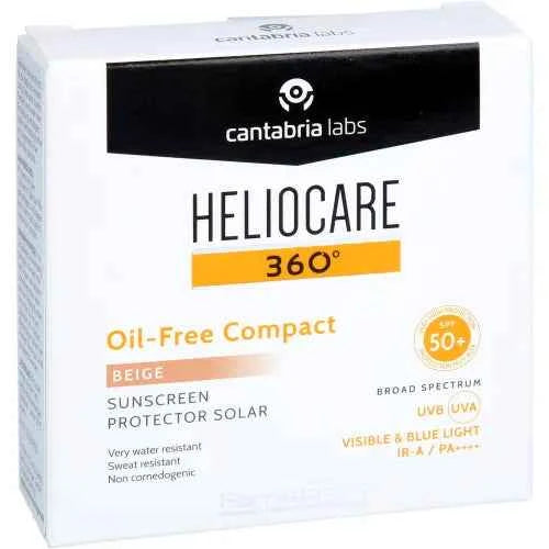Tinted Sunscreen HELIOCARE 360° Compact Cre.oil-free beige SPF 50+