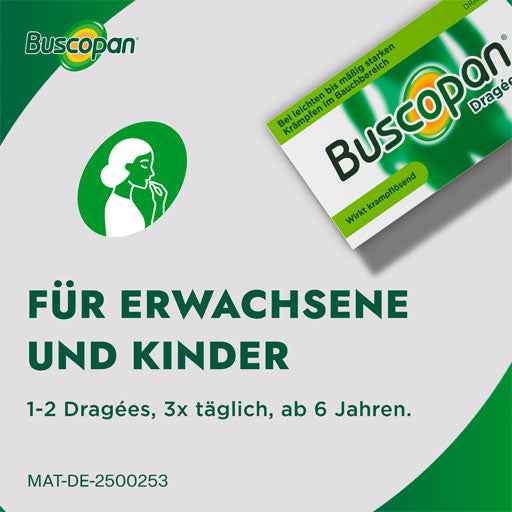 Treatment gastrointestinal tract BUSCOPAN coated 60 tablets