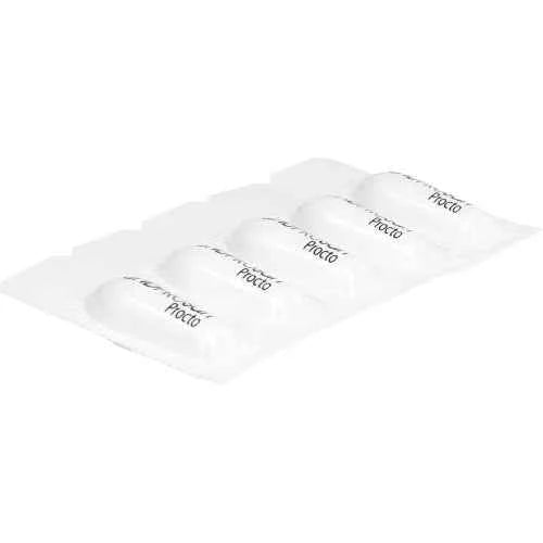Treatment of hemorrhoids, anal fissures, wounds in the anal-rectal area, WUNDPROSAN Procto Suppositories