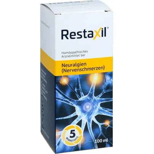 Treatment of neuropathic pain, in sciatica, back, neck, RESTAXIL