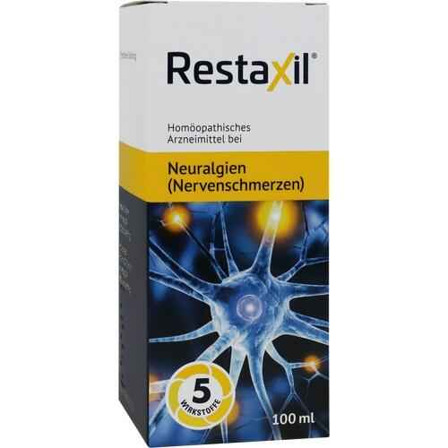 Treatment of neuropathic pain, in sciatica, back, neck, RESTAXIL