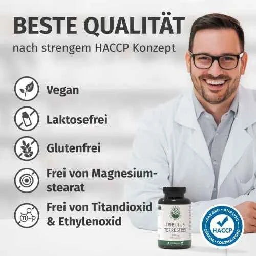 Tribulus Terrestris 2250 mg vegan capsules 120 pcs
