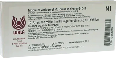Trigonum vesicae and Musculus sphincter Gl D 12 - UKDorf 