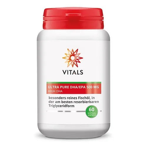 ULTRA PURE DHA, EPA 500 mg Softgel Capsules 60 count