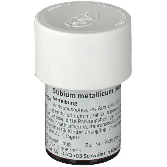 Ulcers in the gastrointestinal tract and on the skin, STIBIUM METALLICUM D 10 Trituration - UKDorf 