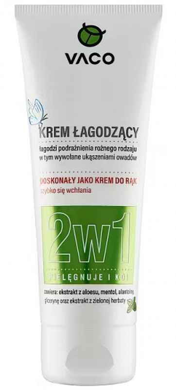 VACO Cream soothing the effects of bites