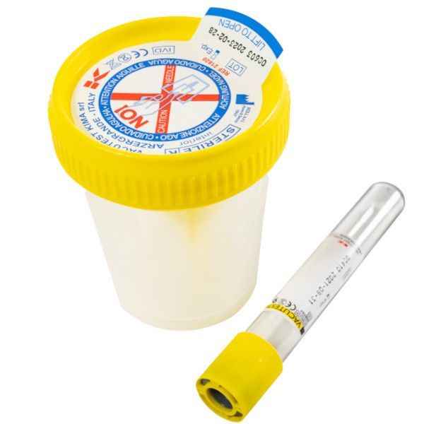 VACUTEST vacuum urine collection kit 1 piece