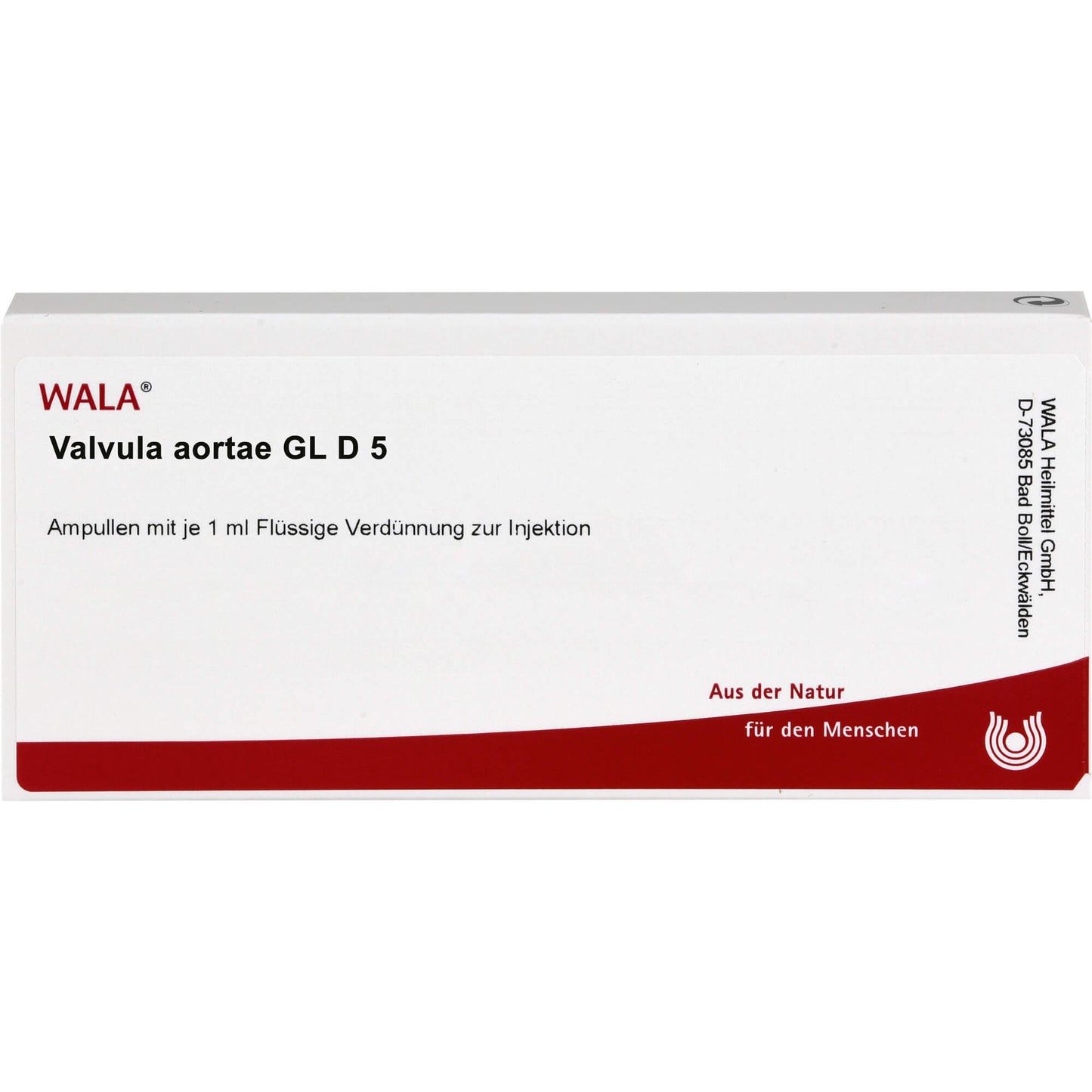 VALVULA aortae GL D 5 ampoules