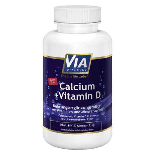 VIAVITAMINE Calcium+Vitamin D3 Capsules