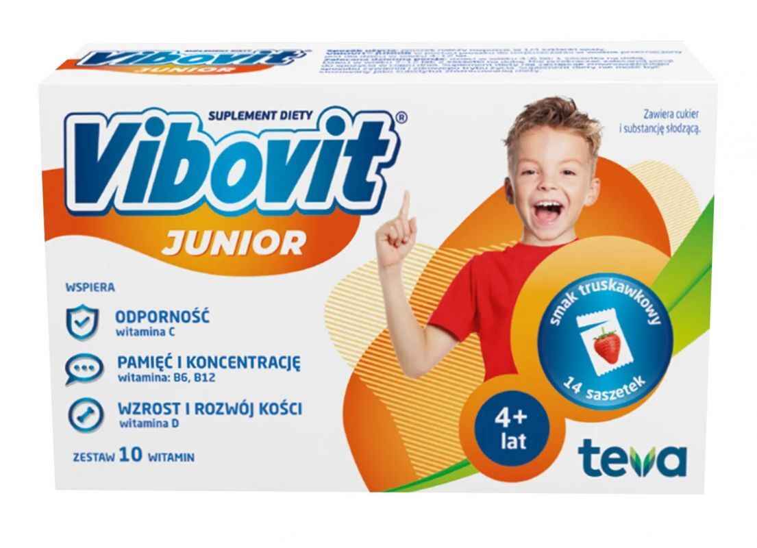 VIBOVIT Junior x 14 sachets - strawberry