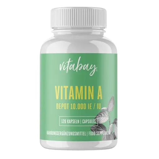 VITAMIN A 10,000 IU Depot vegan high-dose capsules - UKDorf 