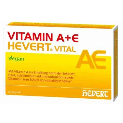 VITAMIN A+E Hevert Vital capsules