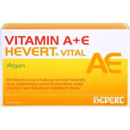 VITAMIN A+E Hevert Vital capsules