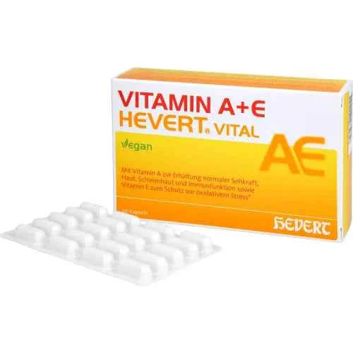 VITAMIN A+E Hevert Vital capsules