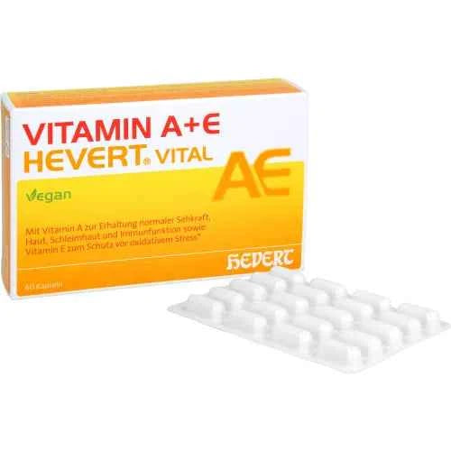 VITAMIN A+E Hevert Vital capsules