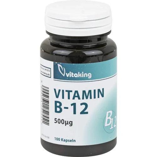 VITAMIN B12 500 µg capsules - UKDorf 