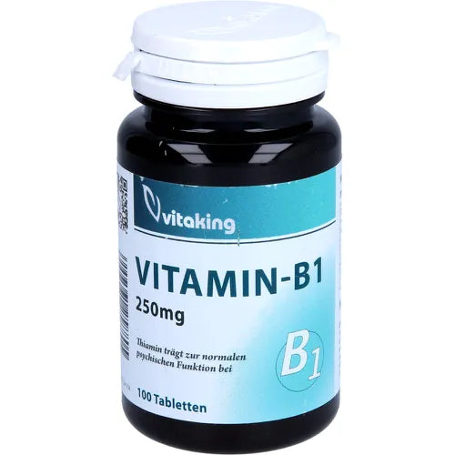 VITAMIN B1 250 mg tablets 100 pieces - UKDorf 