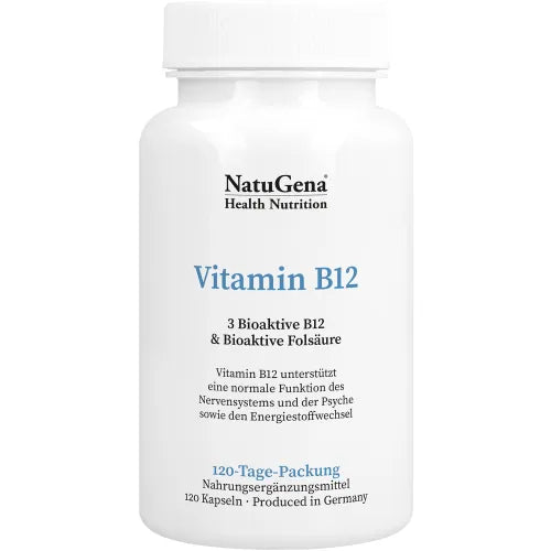 VITAMIN B12 BIOAKTIV + Folic Acid vegan capsules 120 pcs