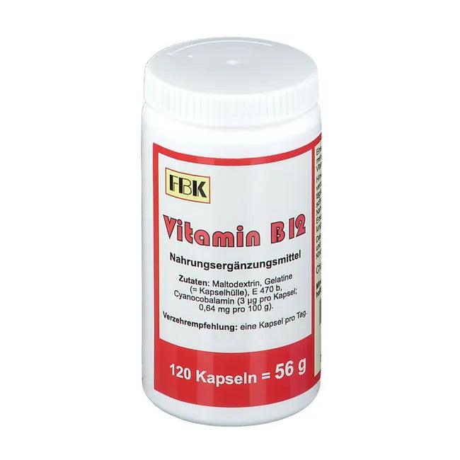 VITAMIN B12 CAPSULES, FBK-Pharma - UKDorf 