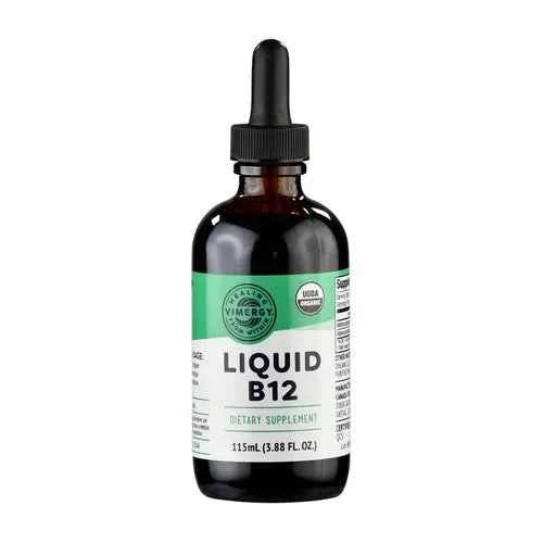 VITAMIN B12 LIQUID Methylcobalamin, Adenosylcobalamin Vimergy 115 ml