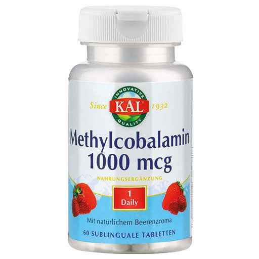 VITAMIN B12 Methylcobalamin 1000 µg Tablets 60 pcs