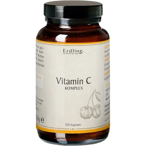VITAMIN C COMPLEX Zinc Histidine vegan Caps.Erdling 120 pcs - 3