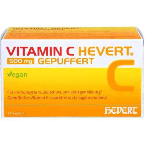 VITAMIN C HEVERT 500 mg buffered capsules