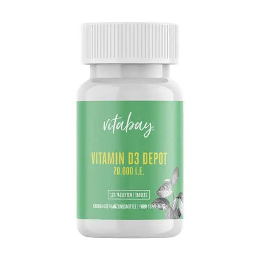 VITAMIN D3 DEPOT 20,000 IU cholecalciferol tablets - UKDorf 