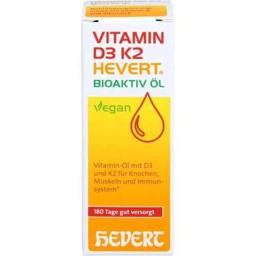 VITAMIN D3 K2 Hevert Bioactive Oil 20 ml