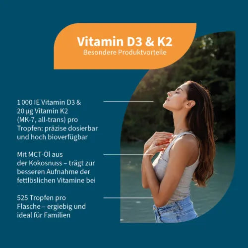 VITAMIN D3+K2 Oil 15 ml