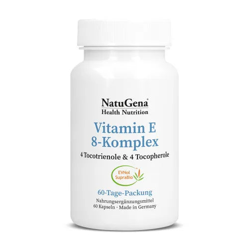 VITAMIN E 8-Complex vegan capsules 60 pcs