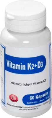 VITAMIN K2+D3 Berco Capsules - UKDorf 