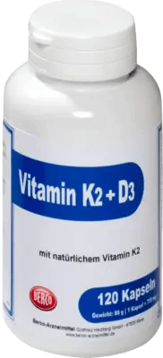 VITAMIN K2+D3 Berco Capsules - UKDorf 