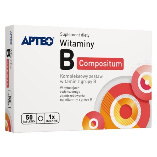 VITAMINUM B COMPOSITUM APTEO x 50 tablets