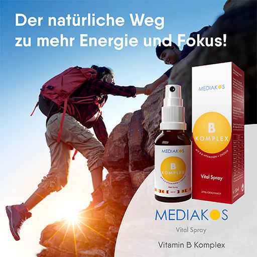 VITAMIN B COMPLEX Mediakos Vital Spray vegan