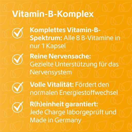 VITAMIN B COMPLEX VEGAN capsules 120 pcs