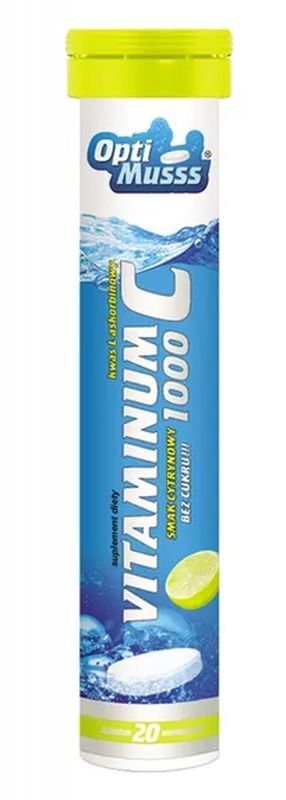 VITAMIN C 1000 OptiMusss x 20 effervescent tablets