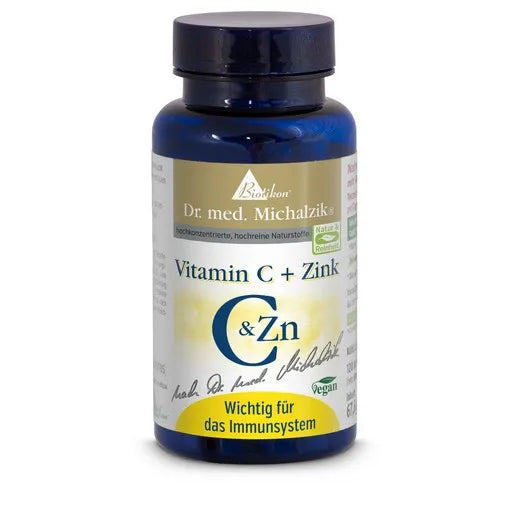VITAMIN C+ZINC capsules 120 pcs - UKDorf 