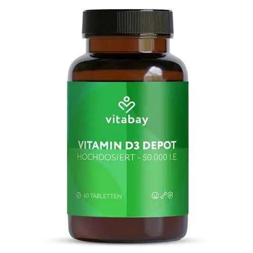 VITAMIN D3 DEPOT 50,000 IU cholecalciferol tablet