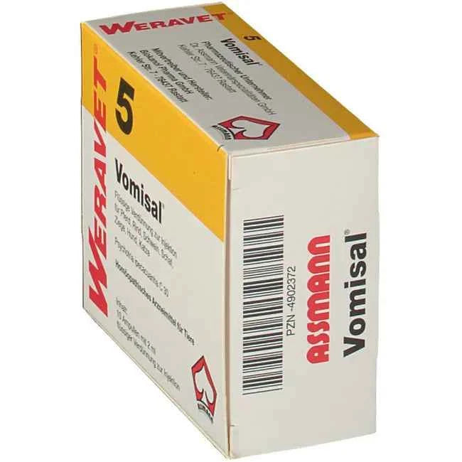VOMISAL 5 ampoules vet. 10X2 ml