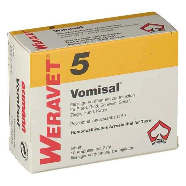 VOMISAL 5 ampoules vet. 10X2 ml